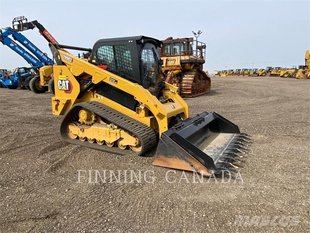 CAT 289D3 HF Верижен товарач