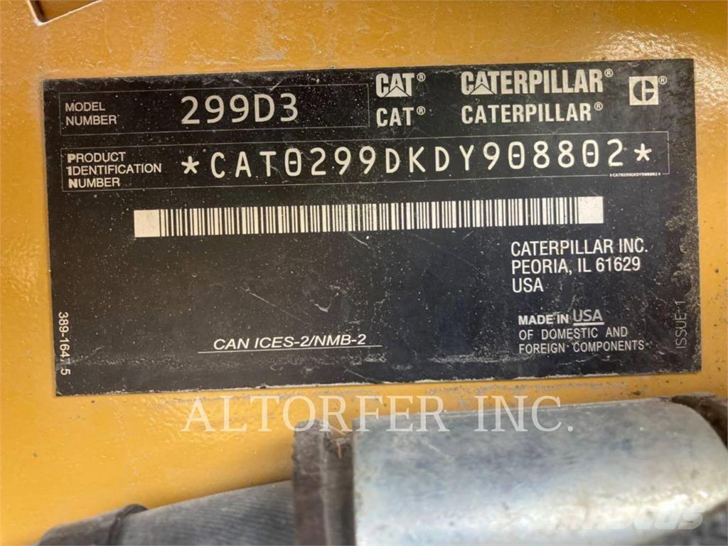 CAT 299D3 Мини товарачи
