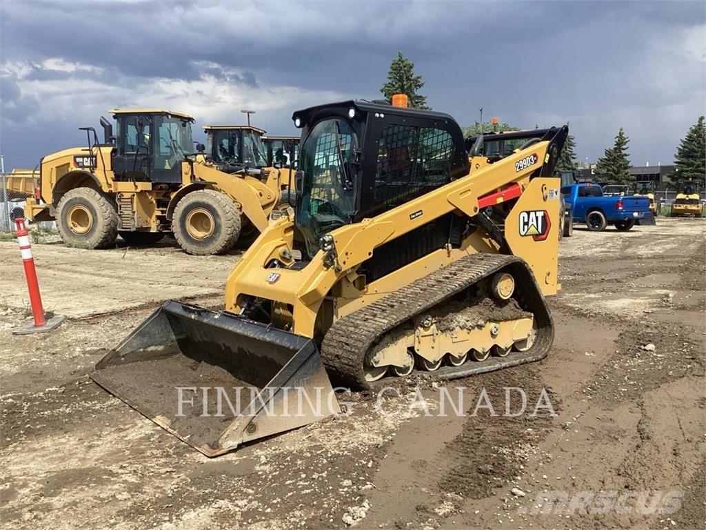 CAT 299D3 XE Верижен товарач