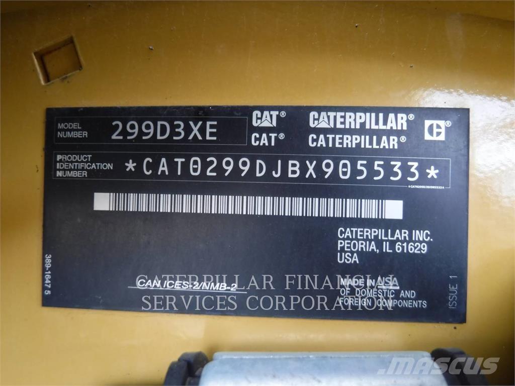 CAT 299D3XE Верижен товарач