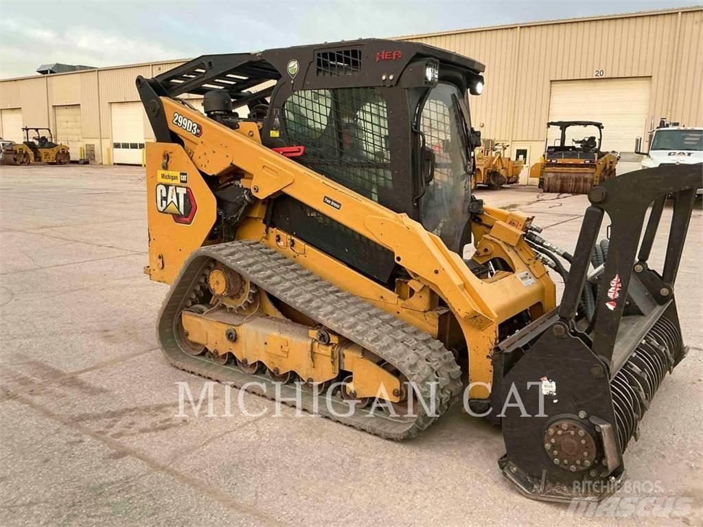 CAT 299D3XE D1AQBR Мини товарачи
