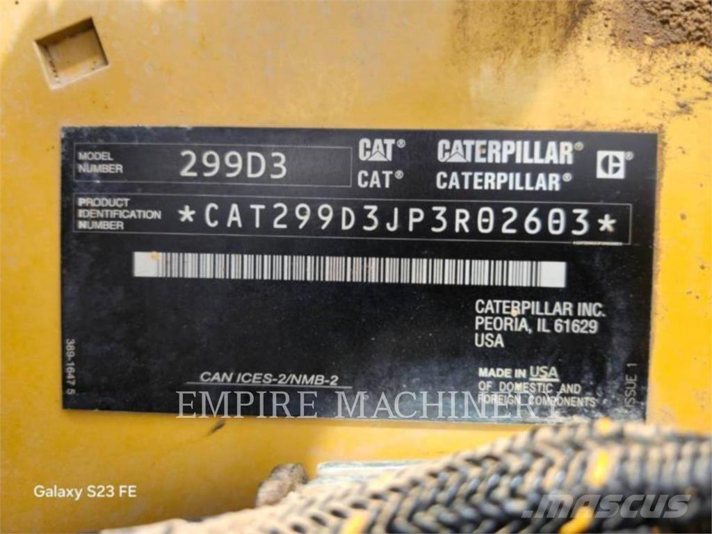 CAT 299D3XPSCA Мини товарачи
