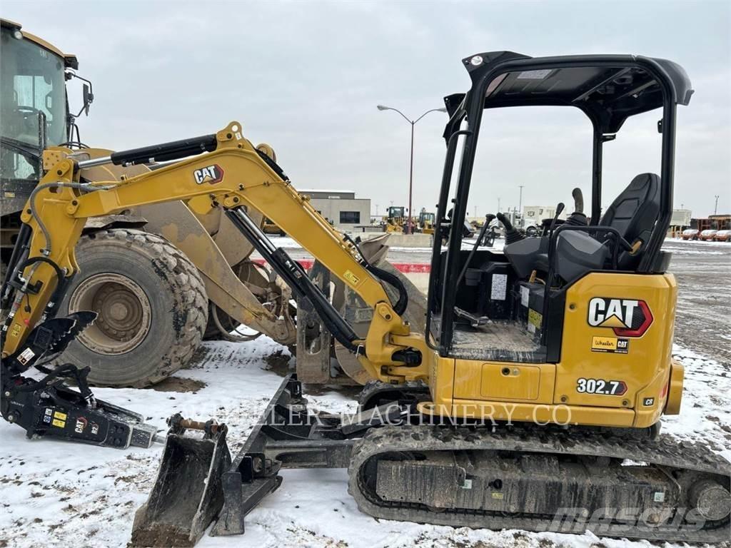 CAT 302.7 C1TH Верижен екскаватор