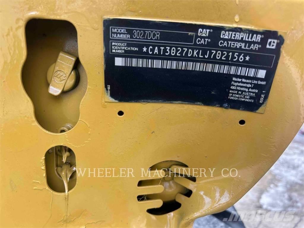 CAT 302.7DC1TH Верижен екскаватор