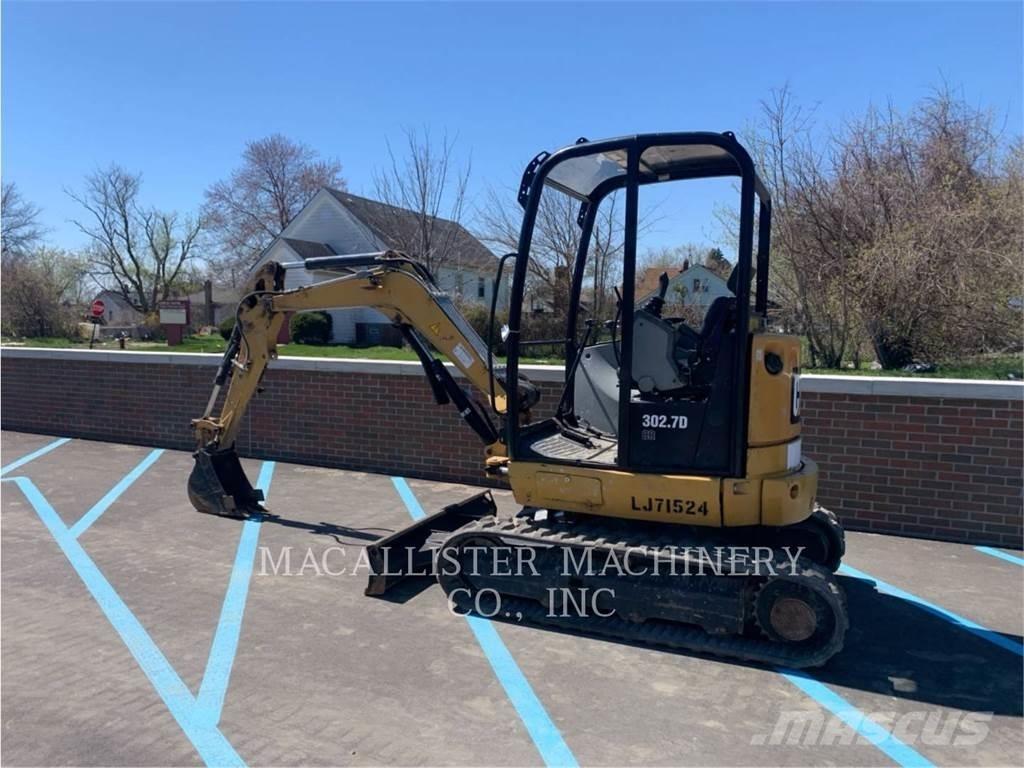 CAT 302.7DCR Верижен екскаватор