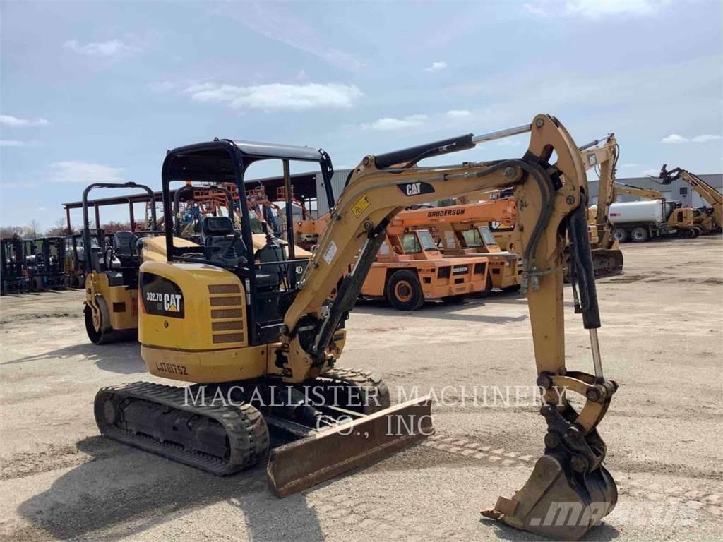 CAT 302.7DCR Верижен екскаватор