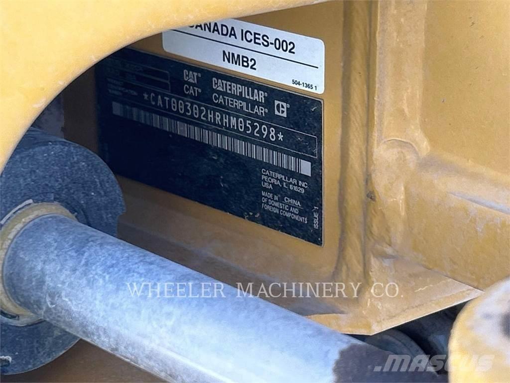 CAT 302 C3 Верижен екскаватор