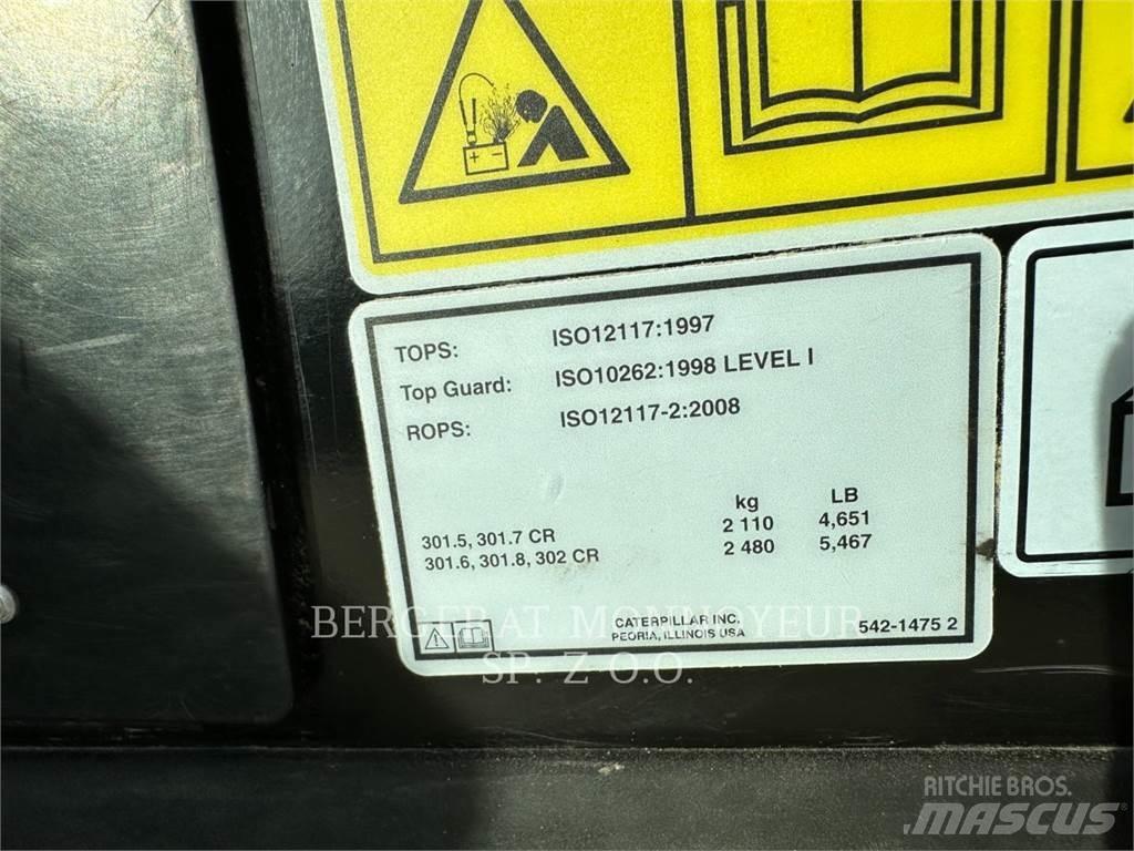 CAT 302CR Верижен екскаватор