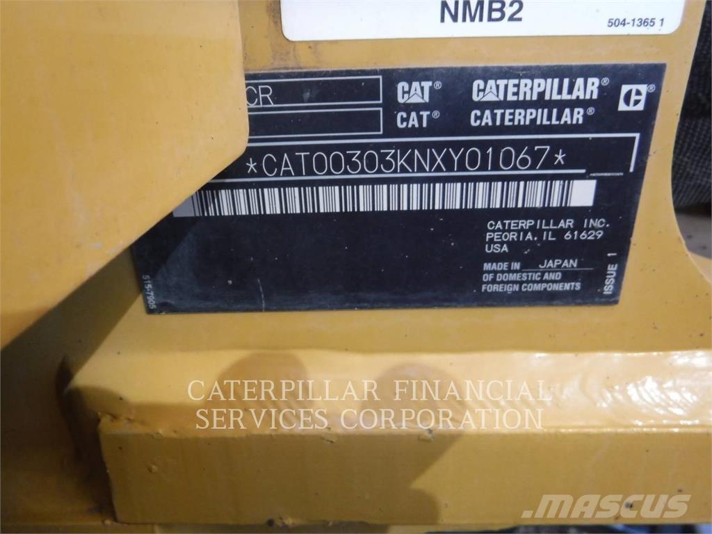 CAT 303-07CR Верижен екскаватор