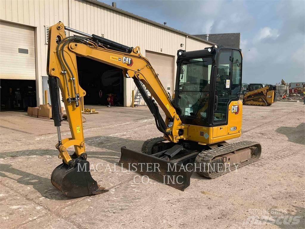 CAT 303.5 CR Верижен екскаватор