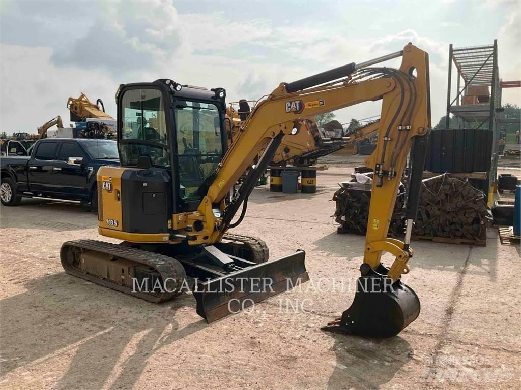 CAT 303.5 CR Верижен екскаватор