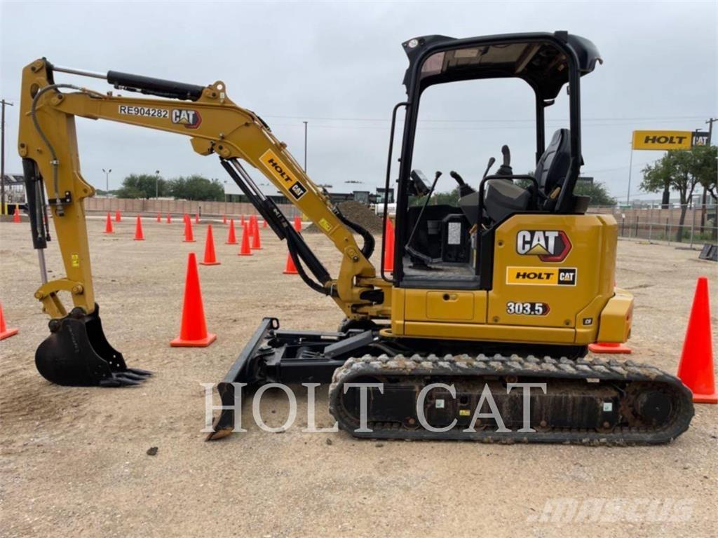 CAT 303.5 CR Верижен екскаватор