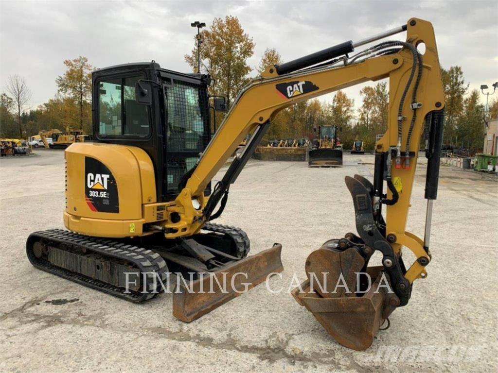 CAT 303.5 E2 Верижен екскаватор