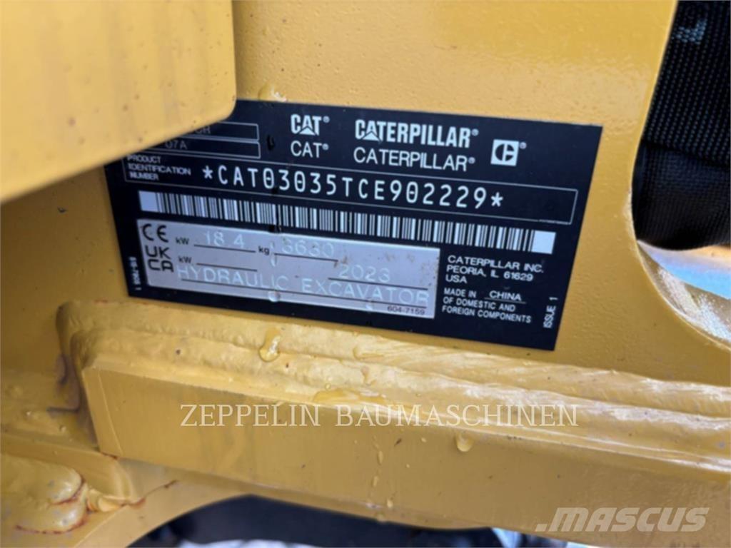 CAT 303.5CR-07 Верижен екскаватор