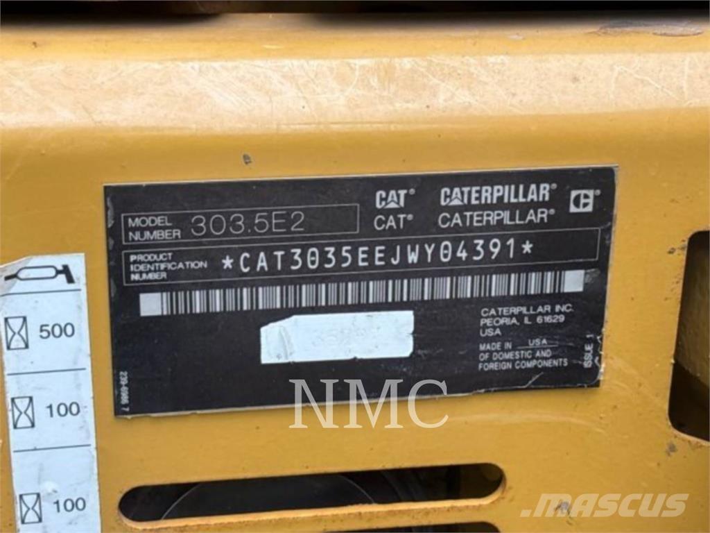 CAT 303.5E2 Верижен екскаватор