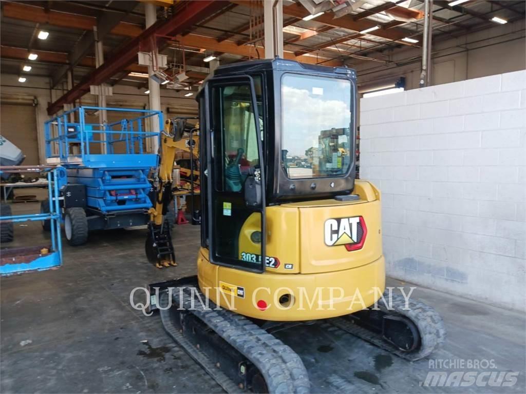CAT 303.5E2CR Верижен екскаватор