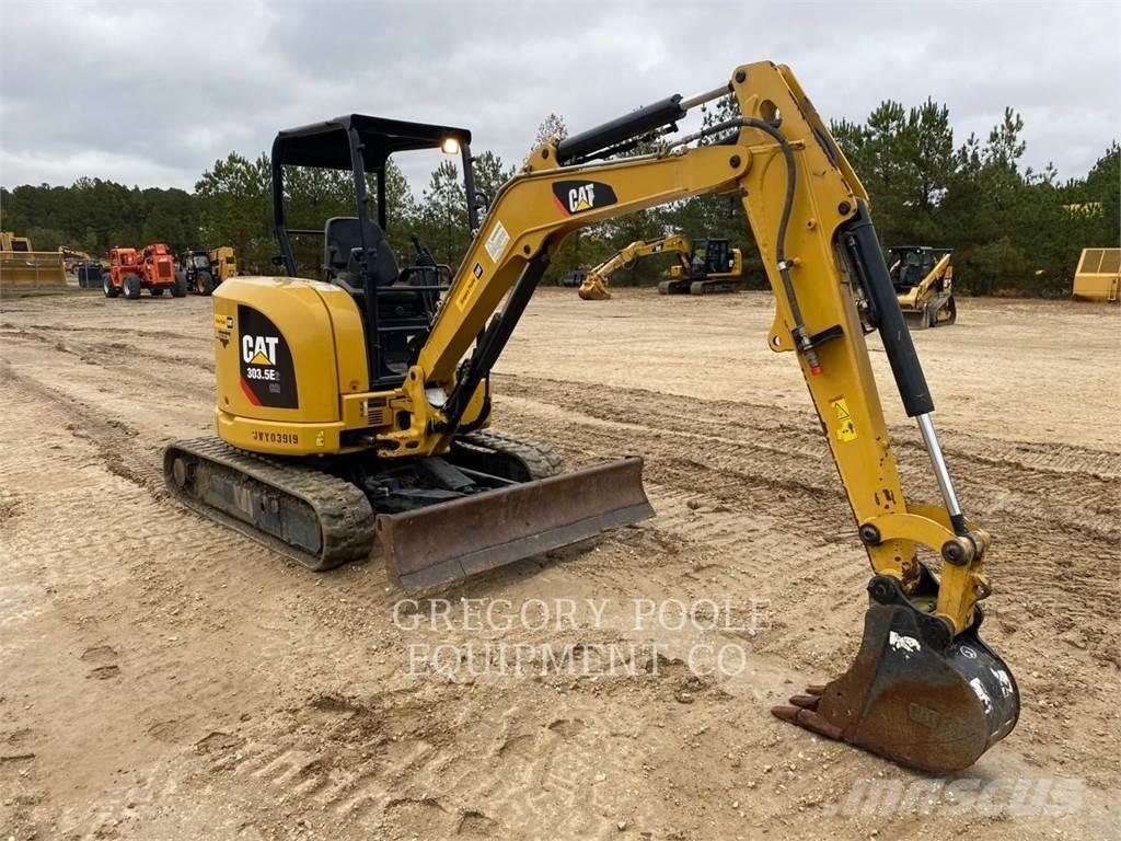 CAT 303.5E2CR Верижен екскаватор