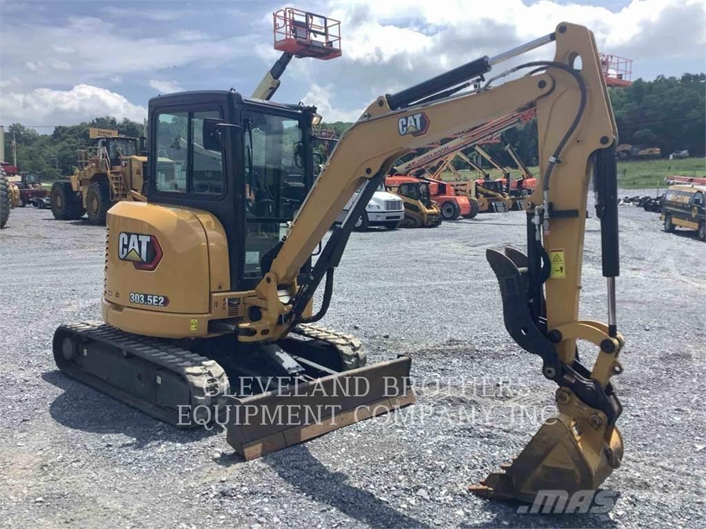 CAT 303.5E2CR Верижен екскаватор