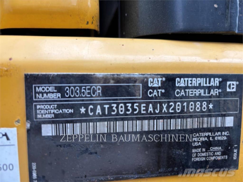 CAT 303.5ECR Верижен екскаватор