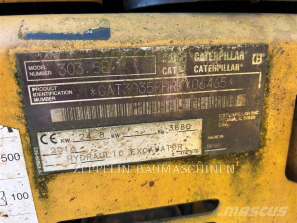 CAT 303.5ECR Верижен екскаватор