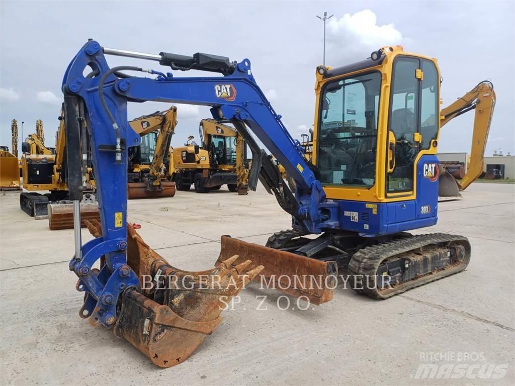CAT 303 CR Верижен екскаватор