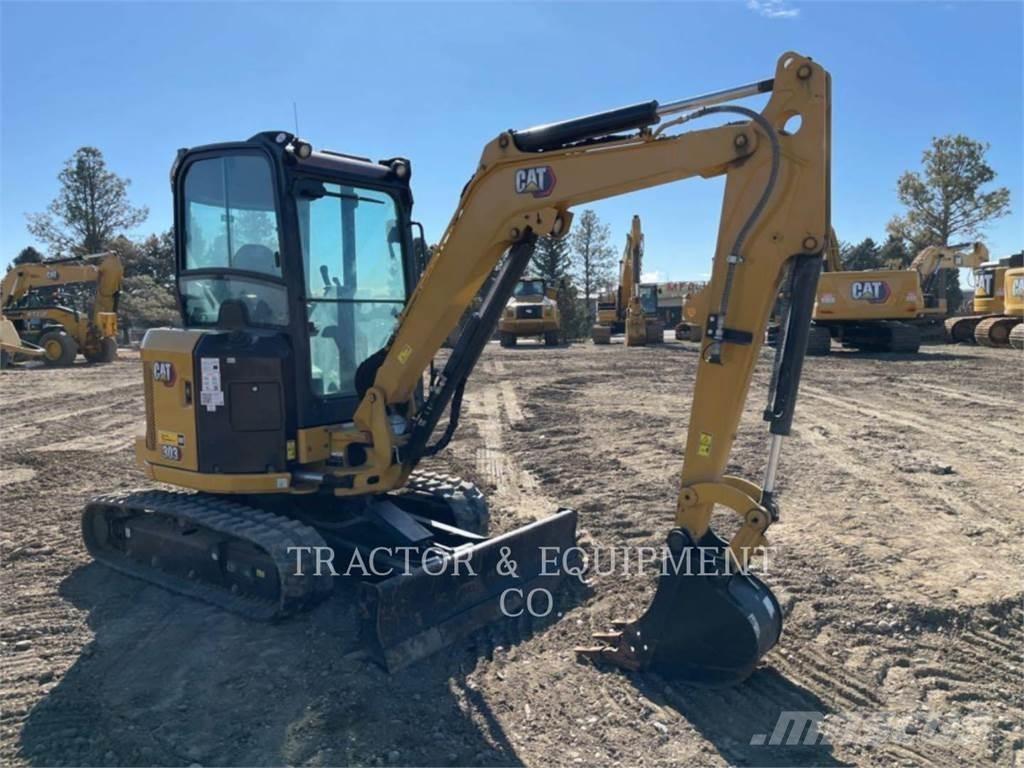CAT 303 CRCB Верижен екскаватор