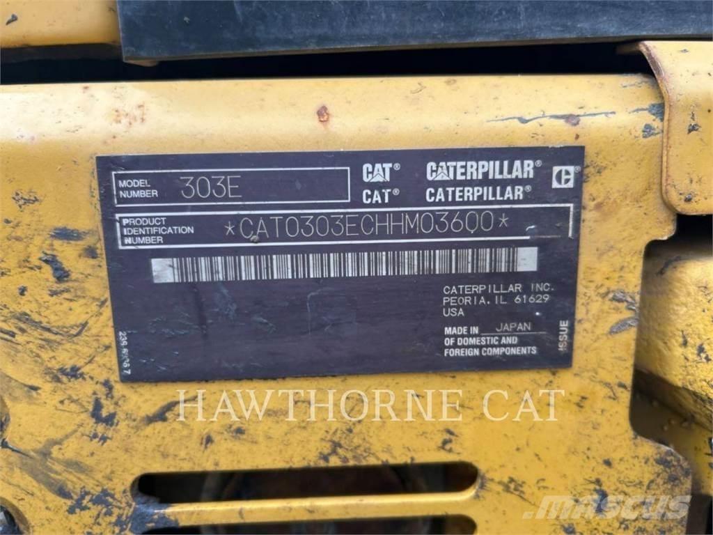CAT 303E CR Верижен екскаватор