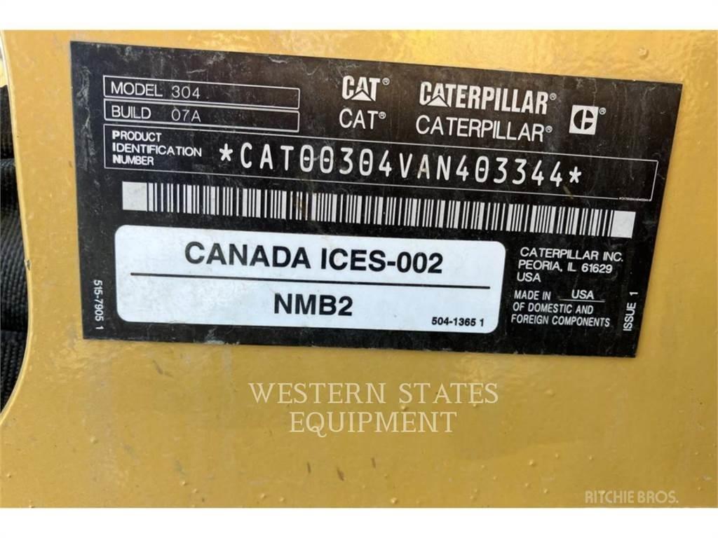CAT 304 Верижен екскаватор