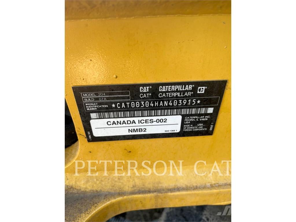 CAT 304 Верижен екскаватор