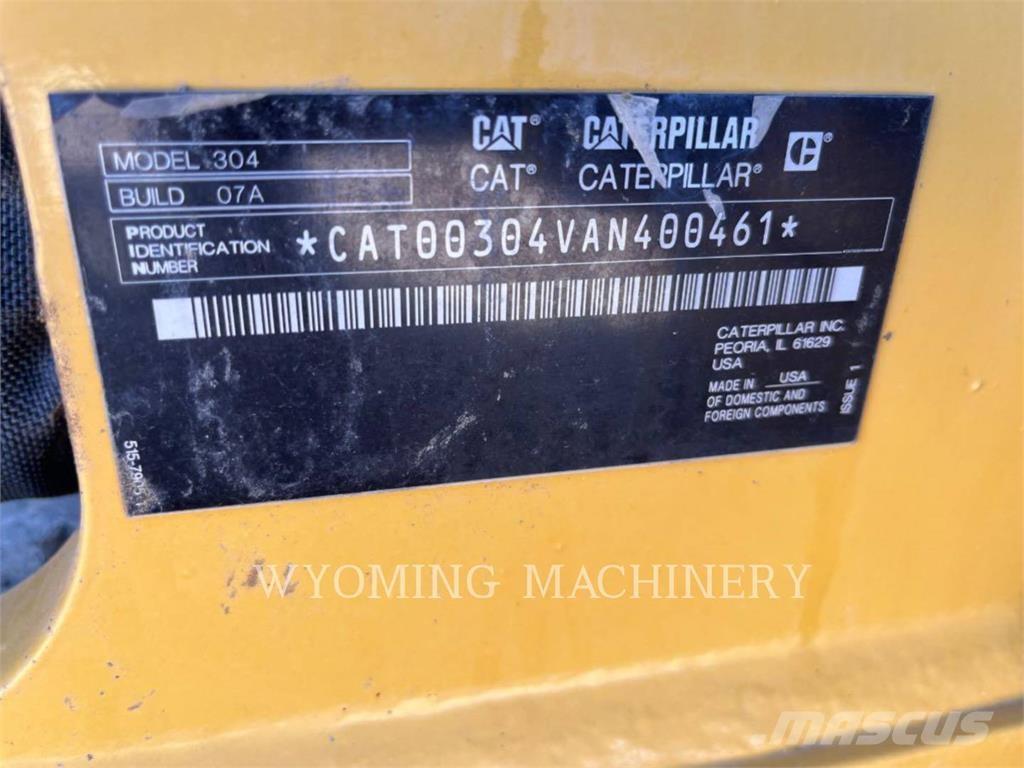 CAT 304 Верижен екскаватор