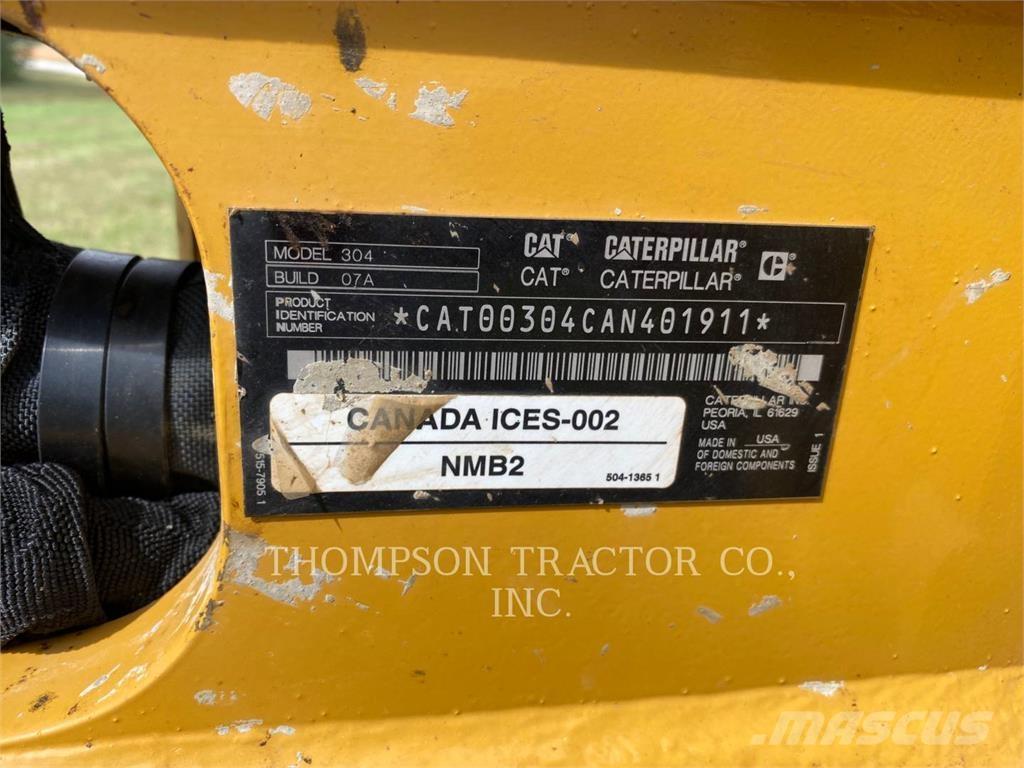 CAT 304 Верижен екскаватор