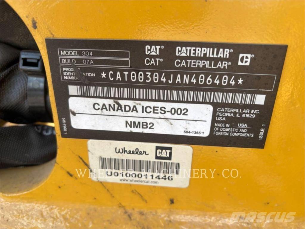 CAT 304 C3 THQ Верижен екскаватор