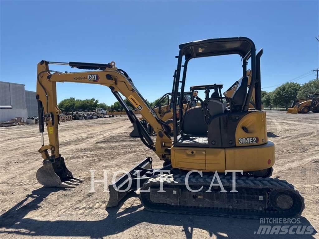 CAT 304E CR Верижен екскаватор