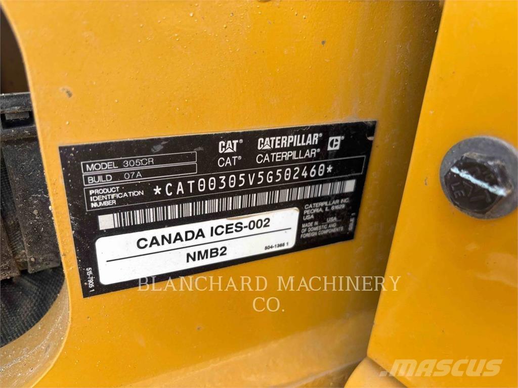 CAT 305 Верижен екскаватор