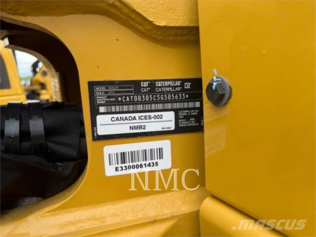 CAT 305-07CR Верижен екскаватор