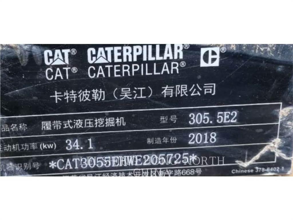 CAT 305.5E2 Верижен екскаватор