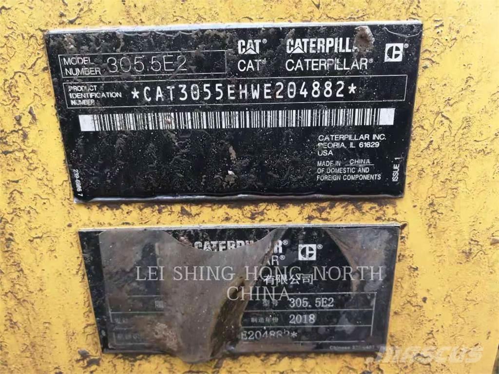 CAT 305.5E2 Верижен екскаватор