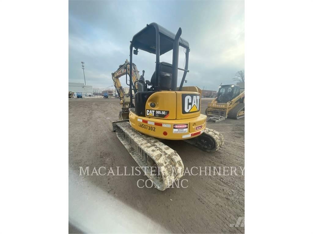 CAT 305.5E2CR Верижен екскаватор