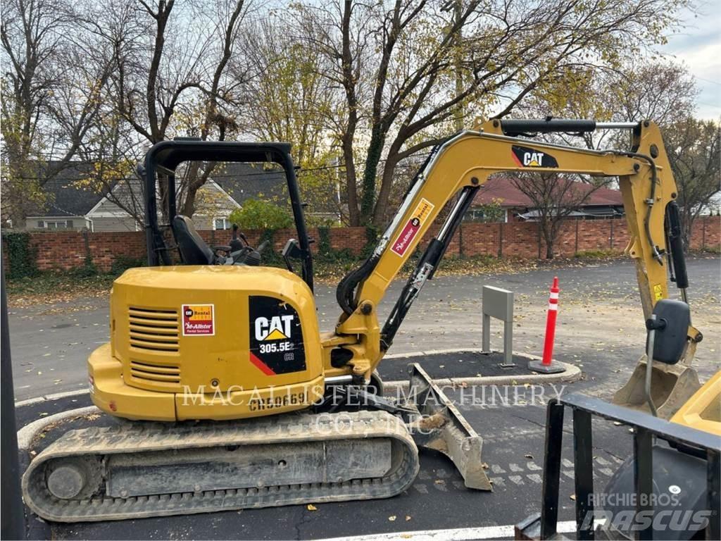 CAT 305.5E2CR Верижен екскаватор