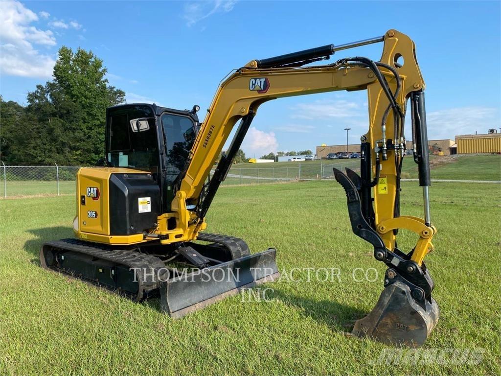 CAT 305 CR Верижен екскаватор