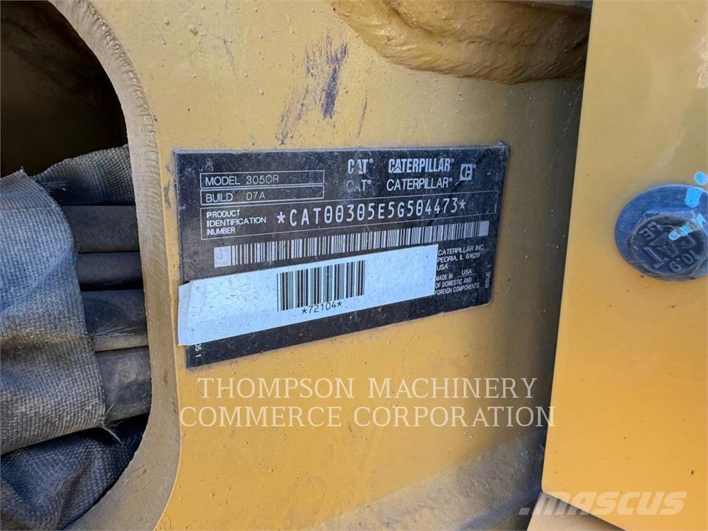 CAT 305 CR Верижен екскаватор