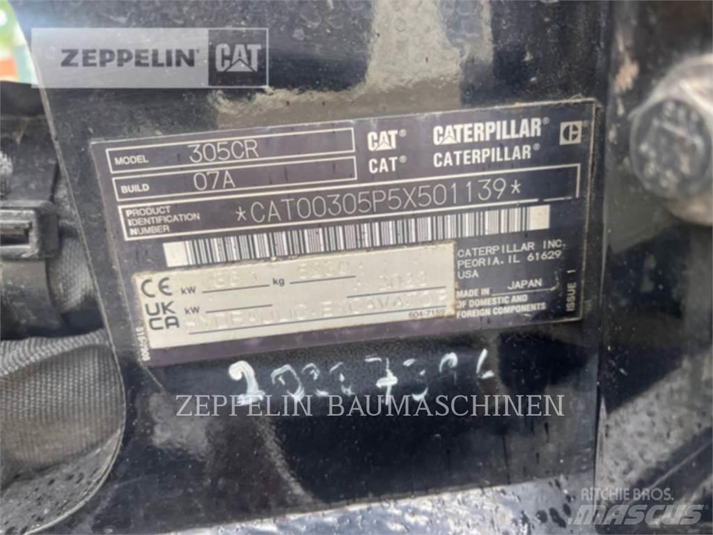 CAT 305CR-07A Верижен екскаватор