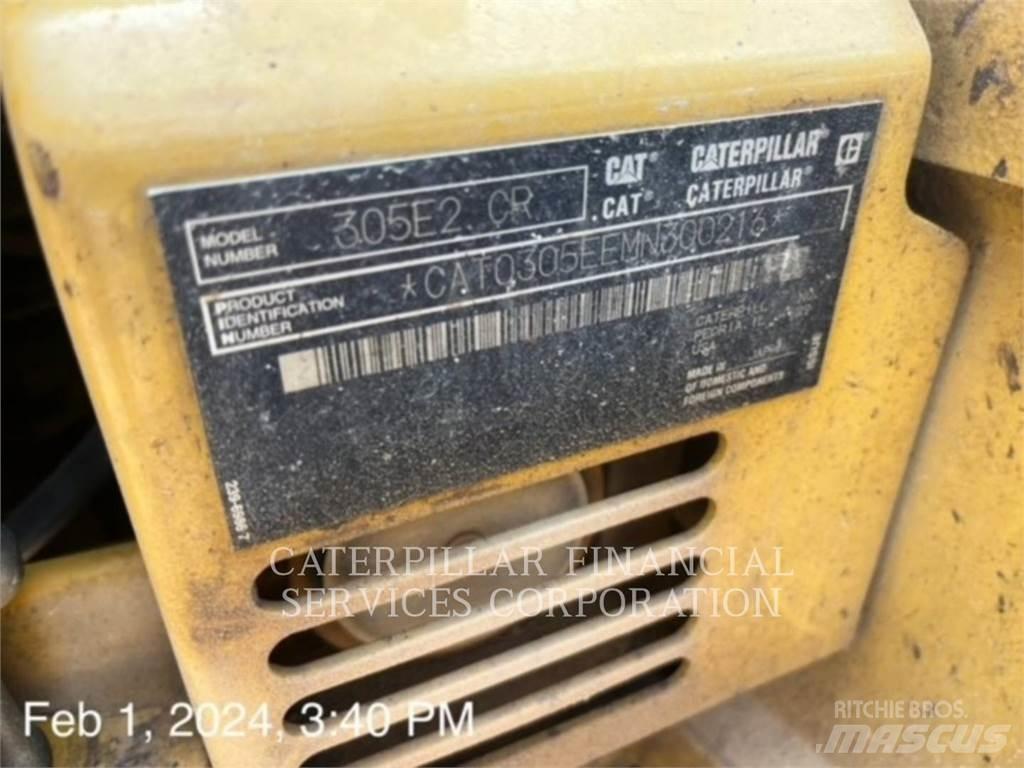 CAT 305E2CR Верижен екскаватор