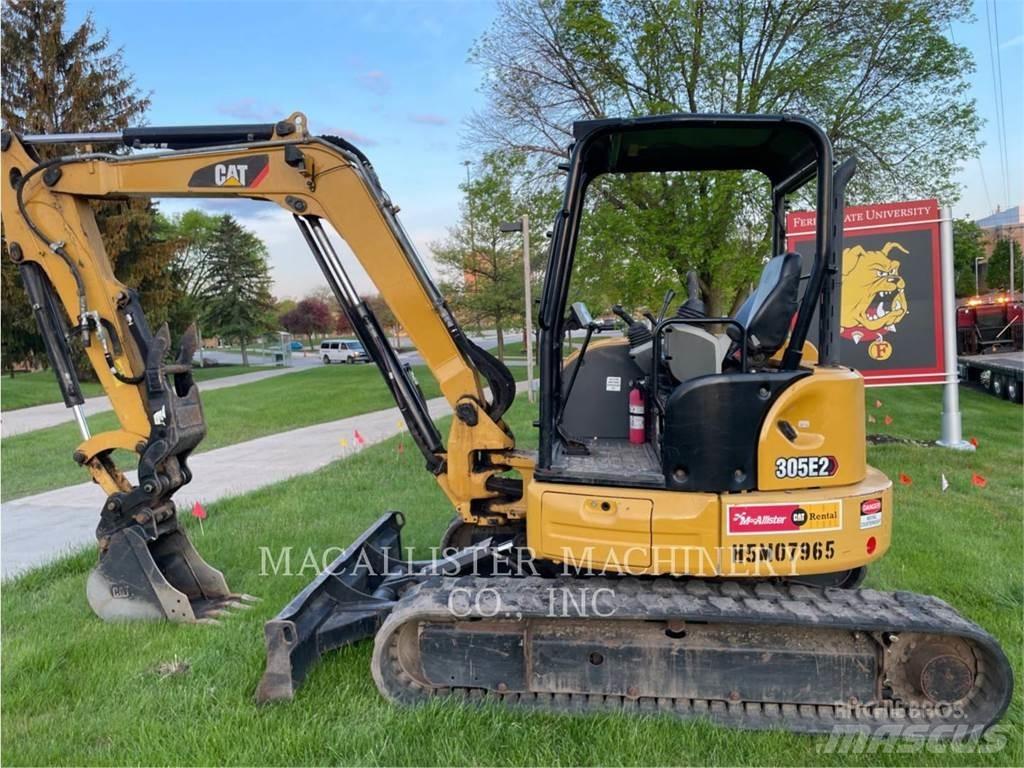 CAT 305E2CR Верижен екскаватор