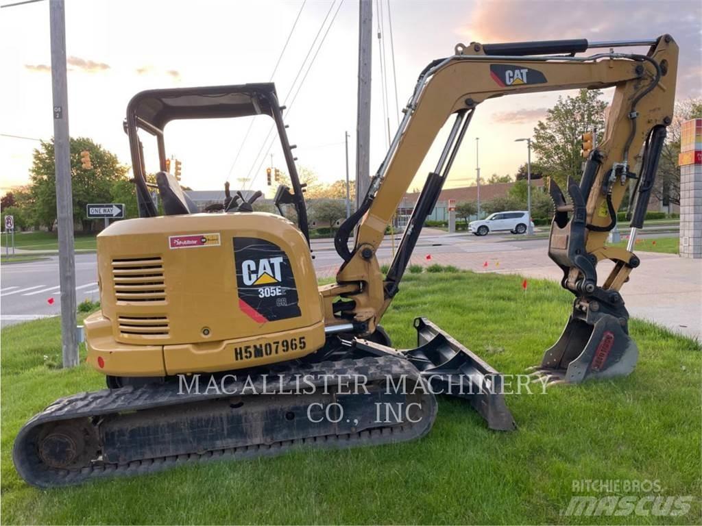 CAT 305E2CR Верижен екскаватор