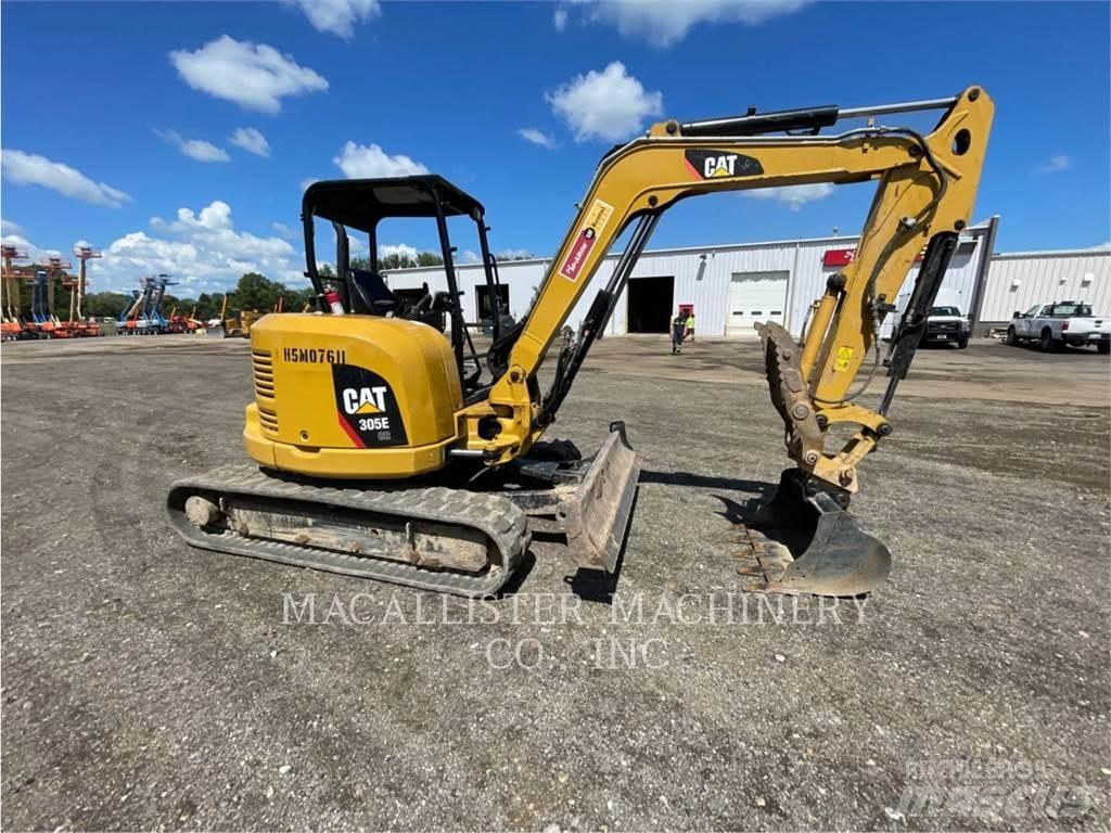 CAT 305E2CR Верижен екскаватор