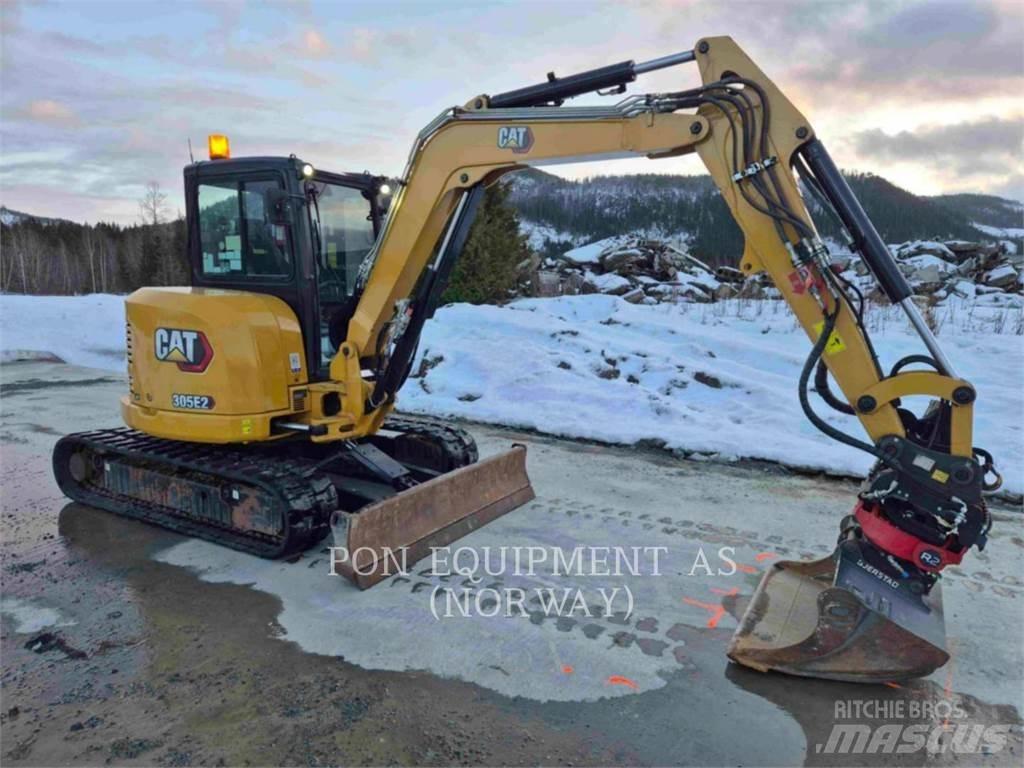 CAT 305E2CR Верижен екскаватор