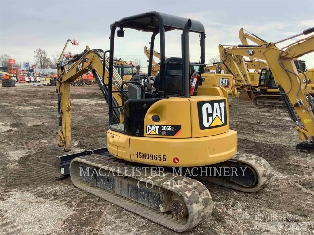 CAT 305E2CR Верижен екскаватор