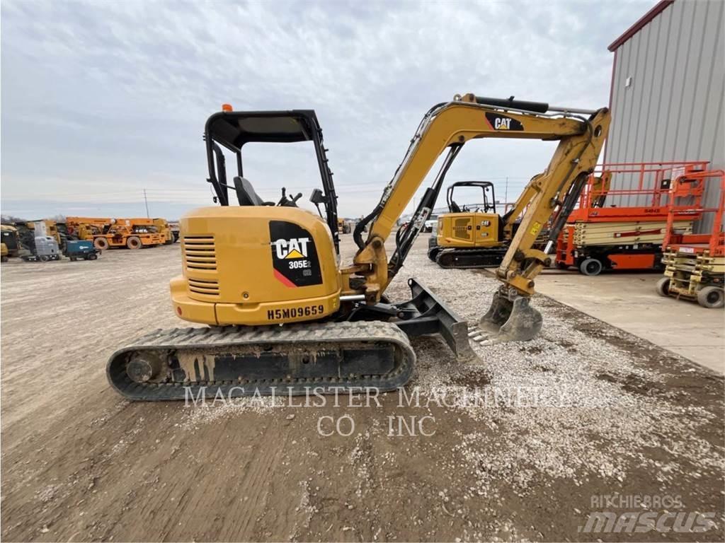 CAT 305E2CR Верижен екскаватор