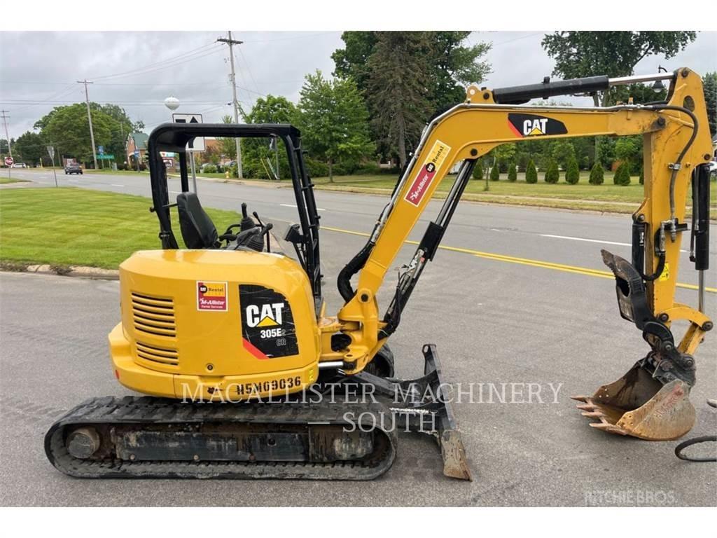 CAT 305E2CR Верижен екскаватор